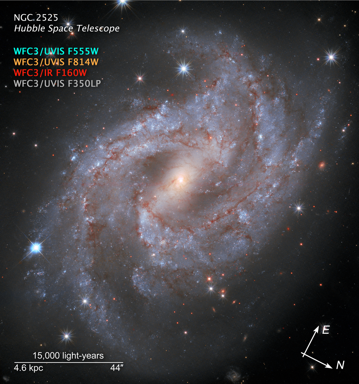 Supernova in NGC 2525 - NASA Science